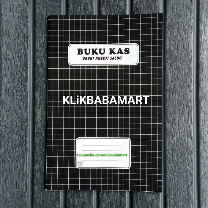 

BUKU KAS FOLIO AKUNTANSI KEUANGAN DEBET KREDIT SALDO SOFT COVER JUAL