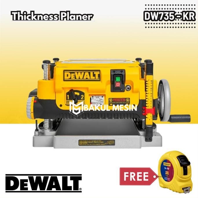 Dewalt Dw735 Thicknesser Planer 13Inch Mesin Serut Ketam Duduk
