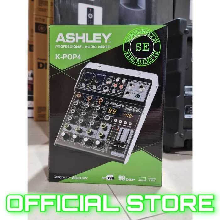 mixer ashley 4 channel k pop 4 mixer audio karaoke bluetooth recording