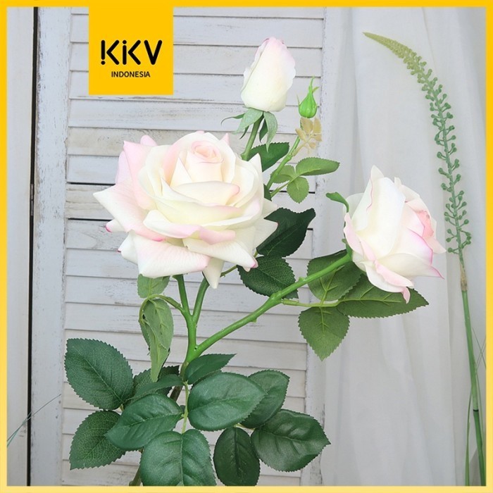 Kkv Sladko Rosa Multiflora Tanaman Bunga Mawar Hias Artifisial
