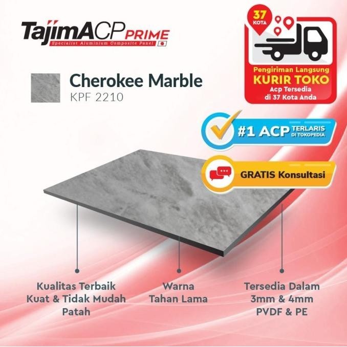 ACP Tajima Cherokee Marble 3mm Indoor - Aluminium Composite Panel