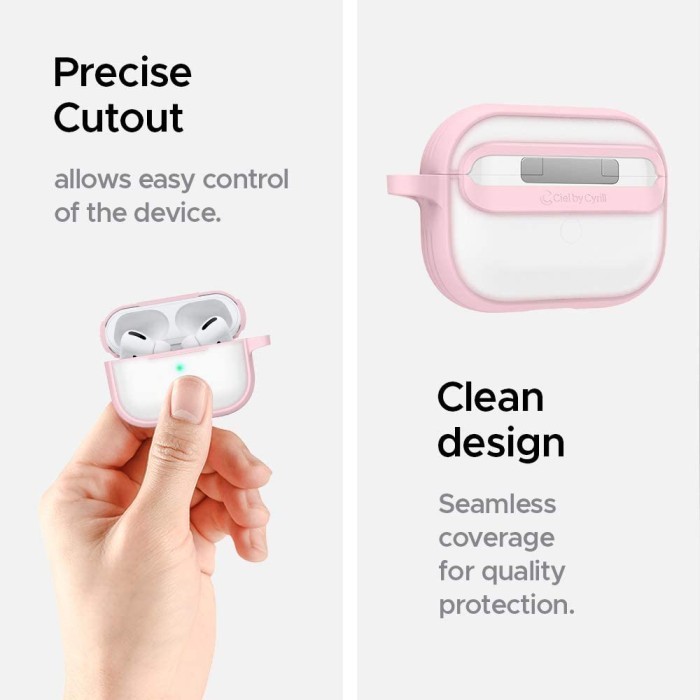 Cyrill Color Brick Case For Airpods Pro Baby Pink,Black,Navy
