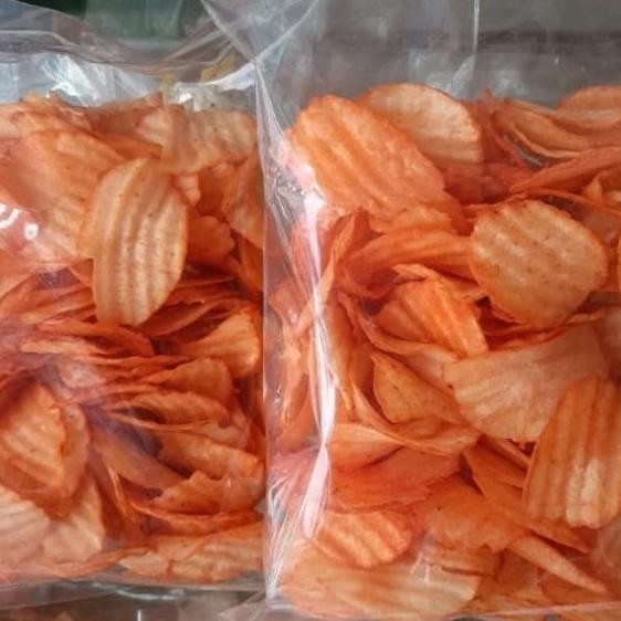 

KERIPIK SINGKONG RASA BALADO BERAT 250 GRAM