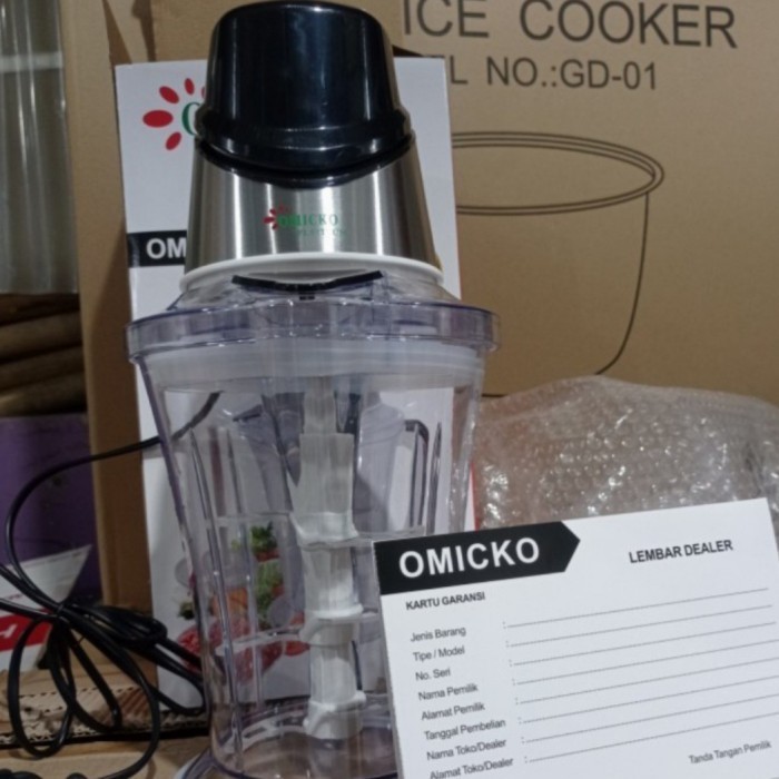 Food Chopper Omicko Om 828 829 - Food Processor Om828 829 Original