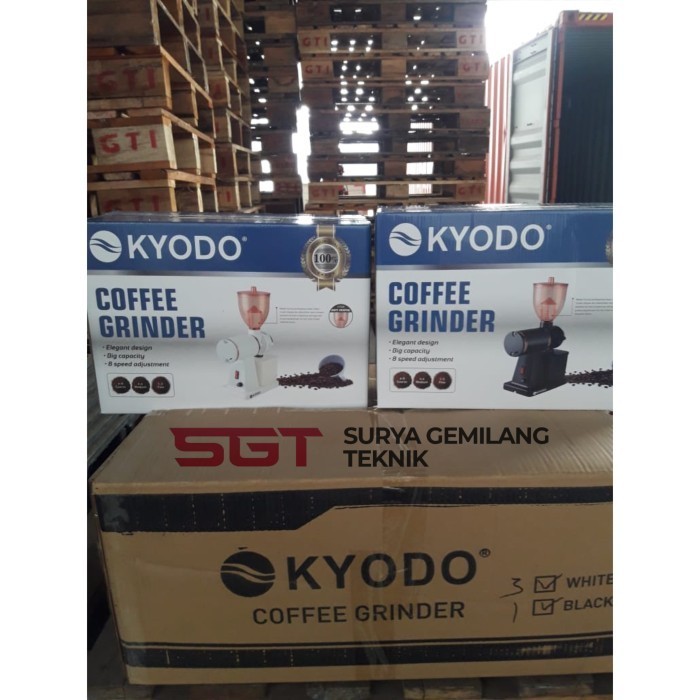 Coffee Grinder Mesin Gilingan Kopi Listrik Mesin Giling Kopi Kyodo