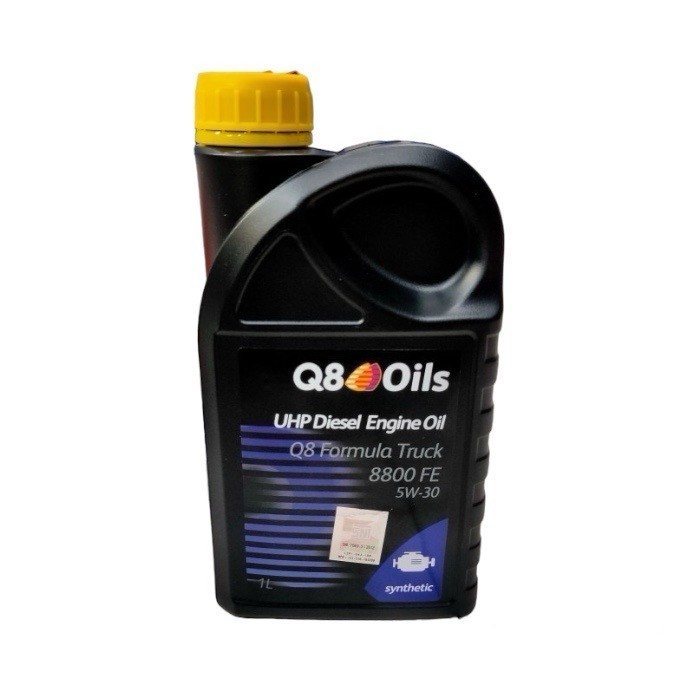 Oli Mobil Diesel Q8 8800 5W-30 5W30 Ultra High Performance Synthetic