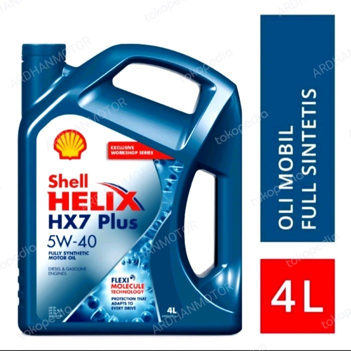 Oli Shell Helix Hx7 5W40 4L Barcode Shell Helix Hx7 5W40 4Liter
