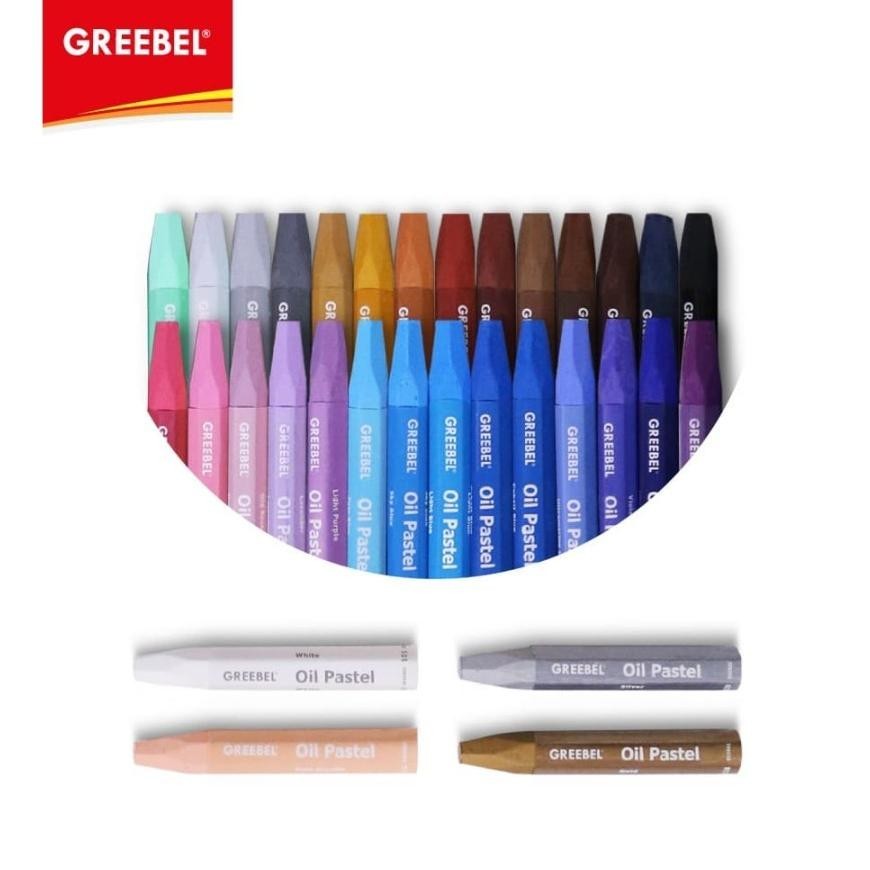 

KRAYON GREEBEL KIDS OIL PASTEL CRAYON 55 COLOR/ WARNA BARU