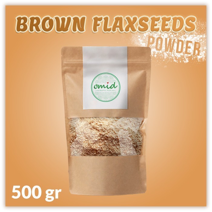 

ZA206 Brown Flaxseed Powder - Tepung Biji Rami Coklat - 500 gr PROMO SPECIAL