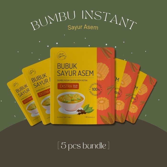 

CN708 Raya Spices - Bumbu Masak Sayur Asem 30g (5pcs) STOK TERBATAS