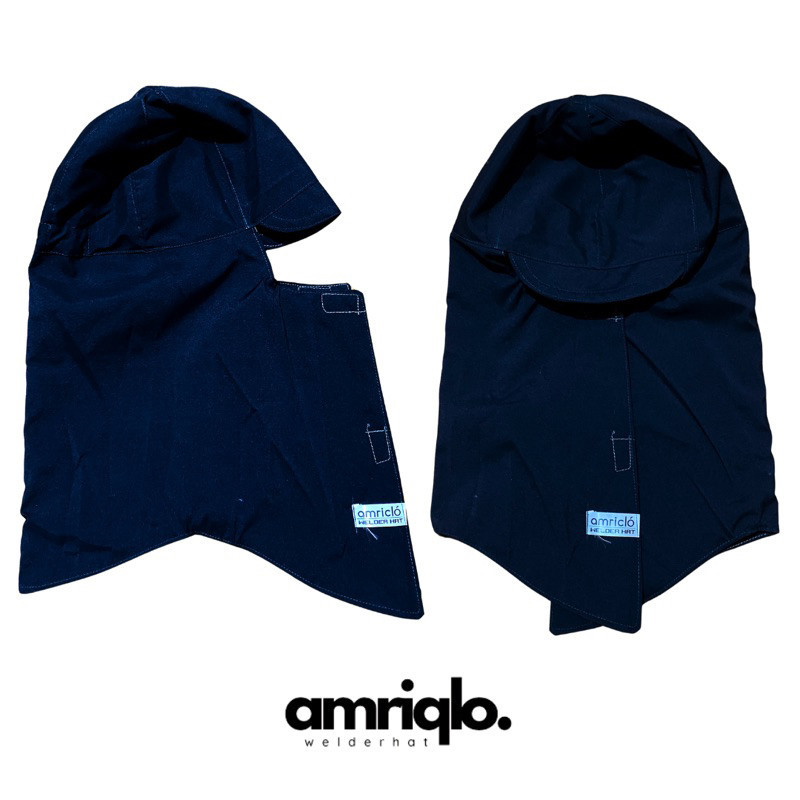 Promo Mega Sale 4.4 // Tupung Kerpus Sebo Topi Welder hat Hitam Polos