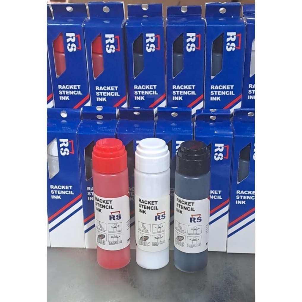

Tinta Badminton Stencil Ink Cetakan Logo - Rs -Anza Wahda