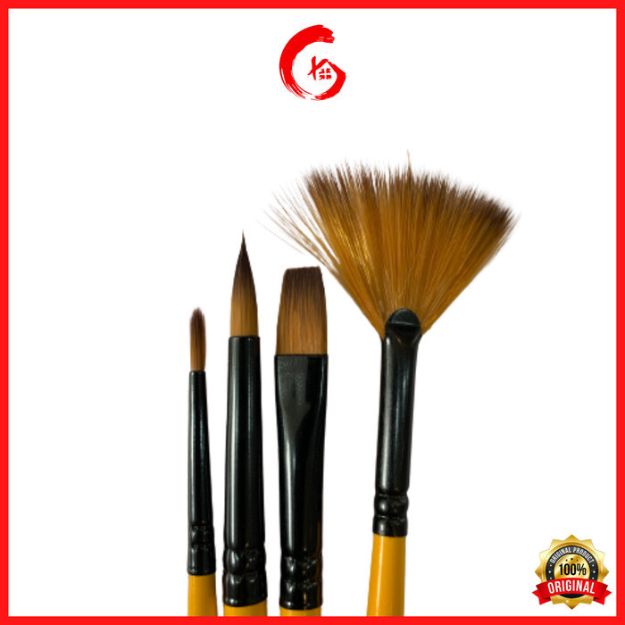 

Kuas Cat Akrilik Gallery Series Brush Set Acrylic 4 Pcs Bmhs0010 -Anza Wahda