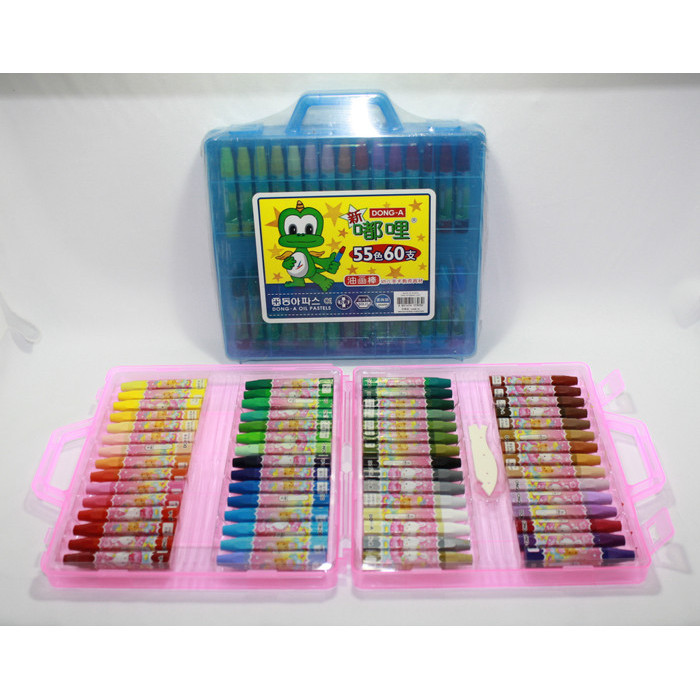 

Oil Pastel Crayon Dong-A 60 Pcs Korea -Anza Wahda