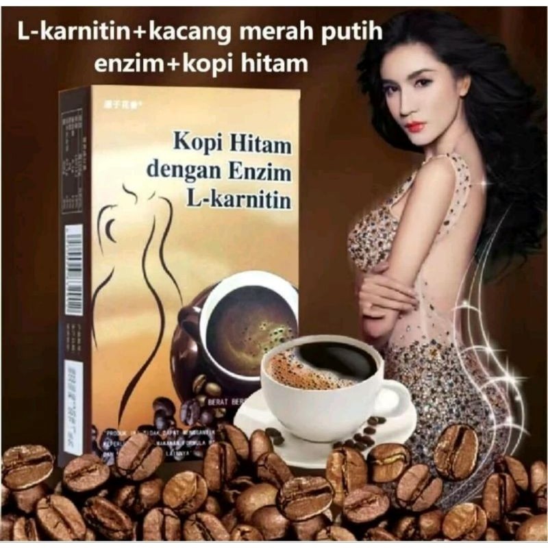

Kopi L Karnitin - Kopi Hitam Bubuk Organik Bebas Gula