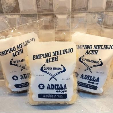

NEW PRODUK EMPING ACEH KUALITAS SUPER EMPING GRADE A SUPER TIPIS MELINJO 250 GR !!!!!