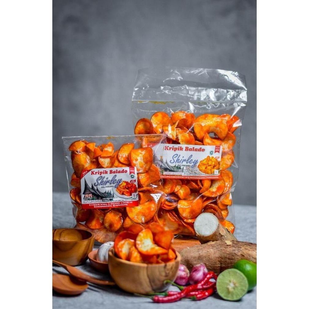 

BIG SALE KERIPIK BALADO SHIRLEY 500G BULAT ASLI PADANG / BALADO SANJAY !!!!!