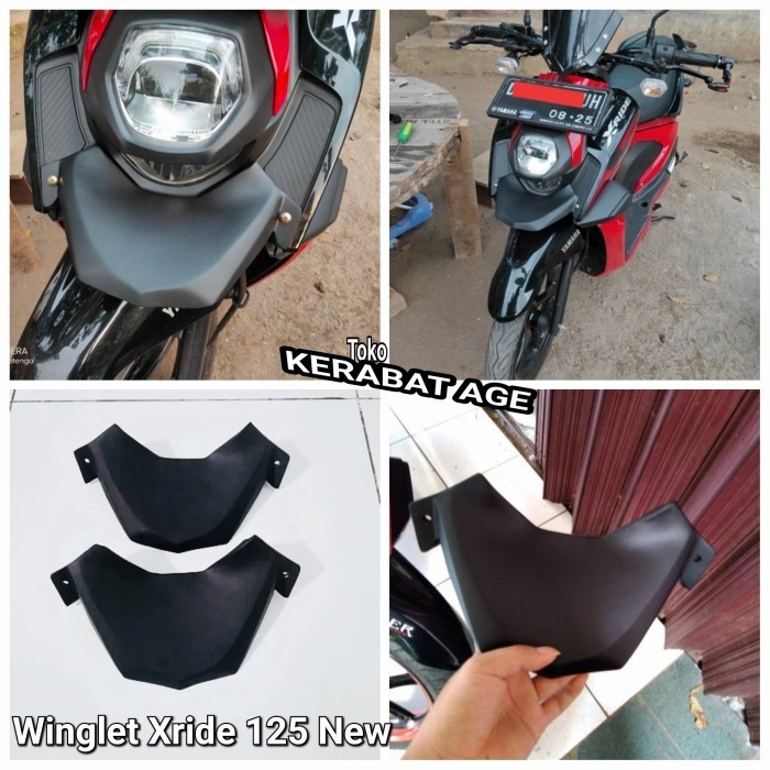Ready Winglet X Ride 125 New 2020 Aksesoris Custom Bagus Free Ongkir