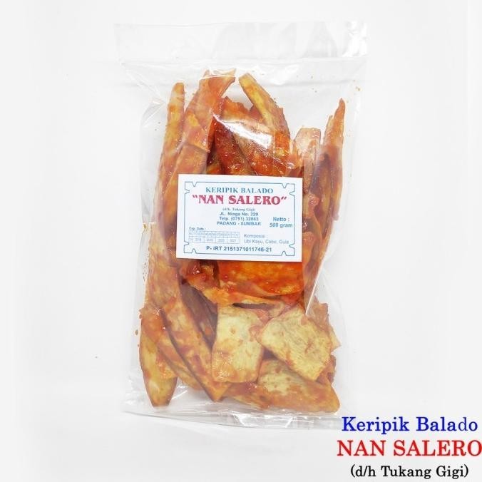 

READY STOCK |UP| KERIPIK BALADO NAN SALERO 500 GRAM !!!!!