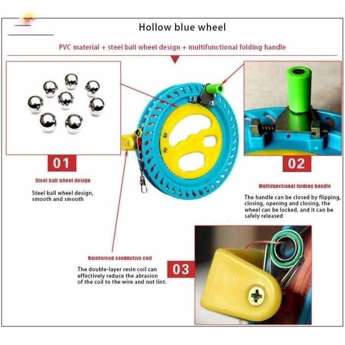 PENGGULUNG BENANG LAYANGAN / PANCING TALI NYLON 150 METER