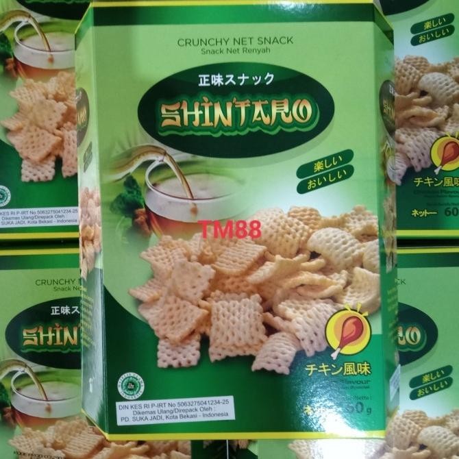 

NEW PRODUK SNACK NET RENYAH SHINTARO RASA AYAM SPECIAL/CRUNCHY NET SNACK SHINTARO !!!!!