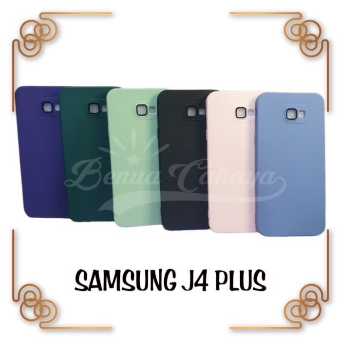 PRM CASE SAMSUNG J4 PLUS / J6 PLUS NEW CASE MACARON PLUS LENSA PROTECTION