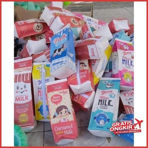 

Flash Sale Tempat Pensil Kotak Susu Tepak Pensil Motik Kotak Susu Promo Terbatas