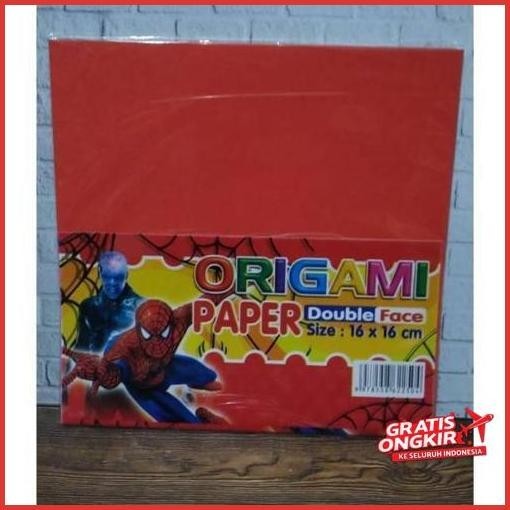 

Extra Kertas Origami Paper Size 16X16Cm Dobel Face Bahan Bermutu