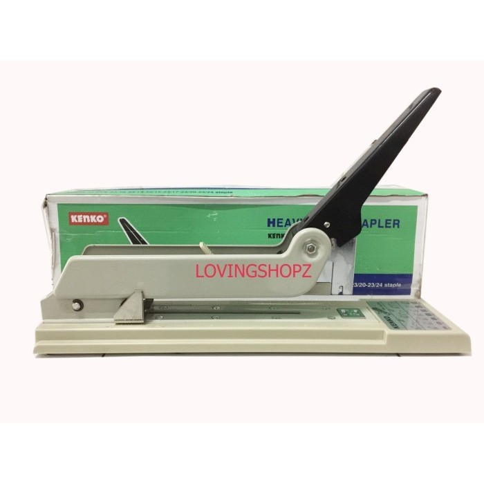 

Asli Heavy Duty Stapler Kenko Hd12L/24, Stapler/Staples Kenko Hd 12L/24 Harga Khusus