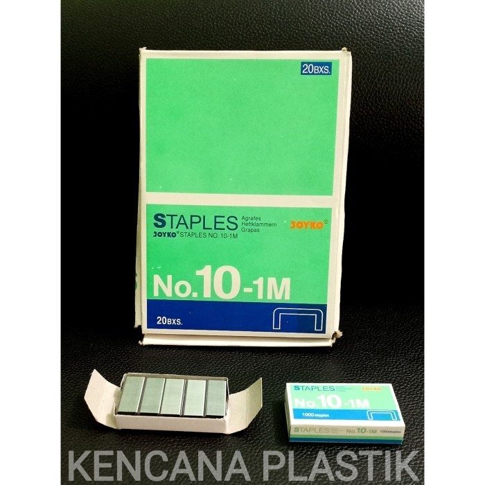 

Asli Isi Staples Joyko No. 10 - 1M Per Box Besar Terbaik