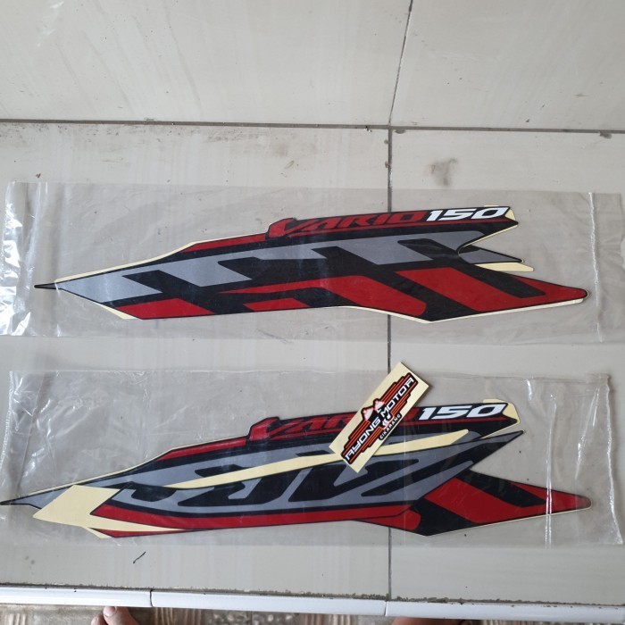 Promo Striping New Vario 150 2020 Hitam Merah Ori Bebas Ongkir