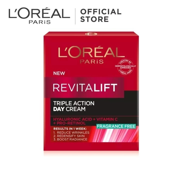Loreal L'Oral Revitalift Laser X3 Day Cream Anti Aging 50Gr