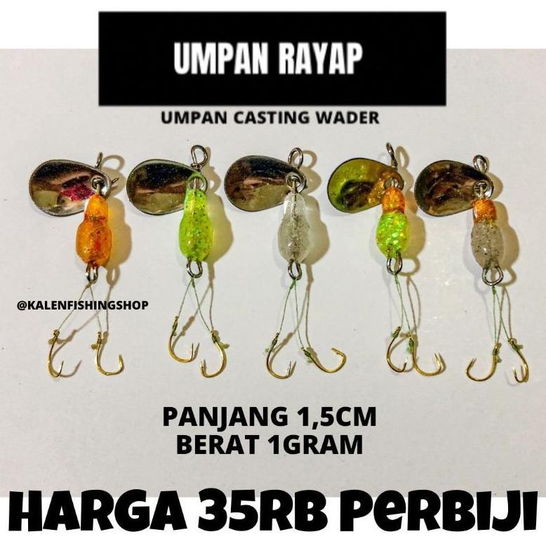 Umpan Rayap Kalen / Umpan Casting Wader