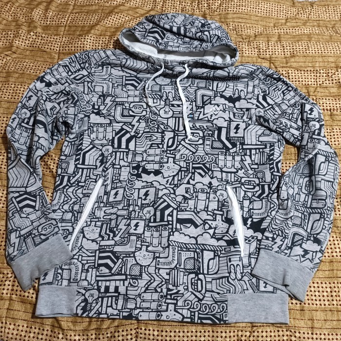 HOODIE ADIDAS FULL PRINT