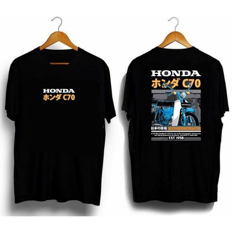 KAOS HONDA C70 MOTOR KLASIK