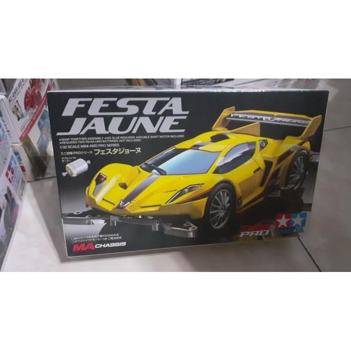 Tamiya Mini 4WD PRO 1/32 18637 - Festa Jaune MA Chasis