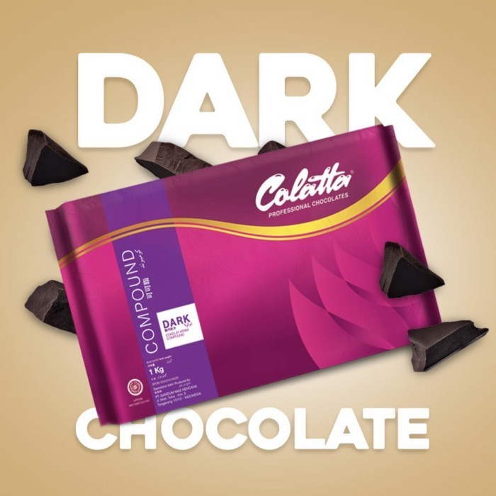 

Ready colatta dark chocolate 1kg