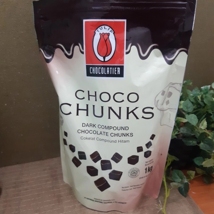 

Ready tulip choco chunks 1kg compound