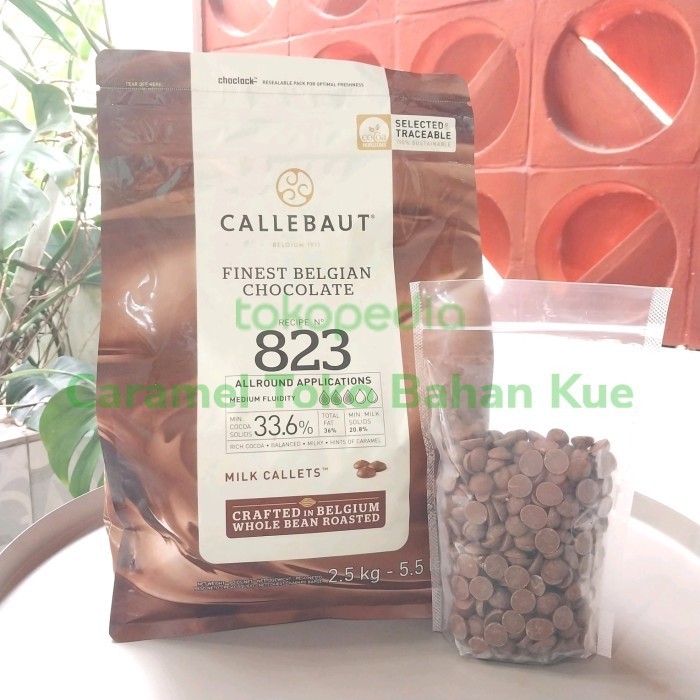 

Ready Callebaut 823 Milk Chocolate Couverture - Repack 250gr