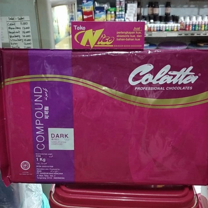 

Ready colatta compound dark 1 karton coklat khusus gojek dan grab