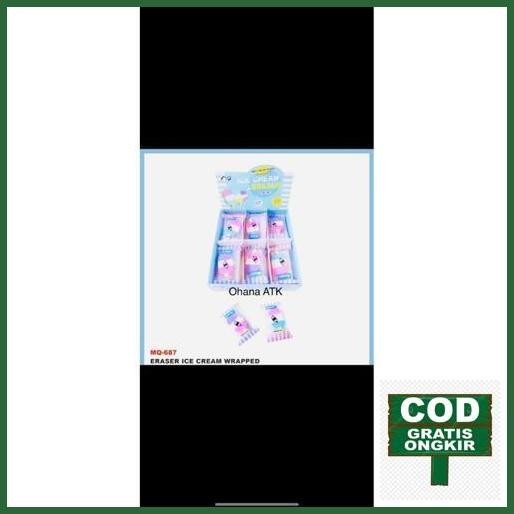

Baru ( 1 Pcs ) Penghapus / Eraser Pensil Motif Ice Cream Majica 1 Buah Jaminan Quality