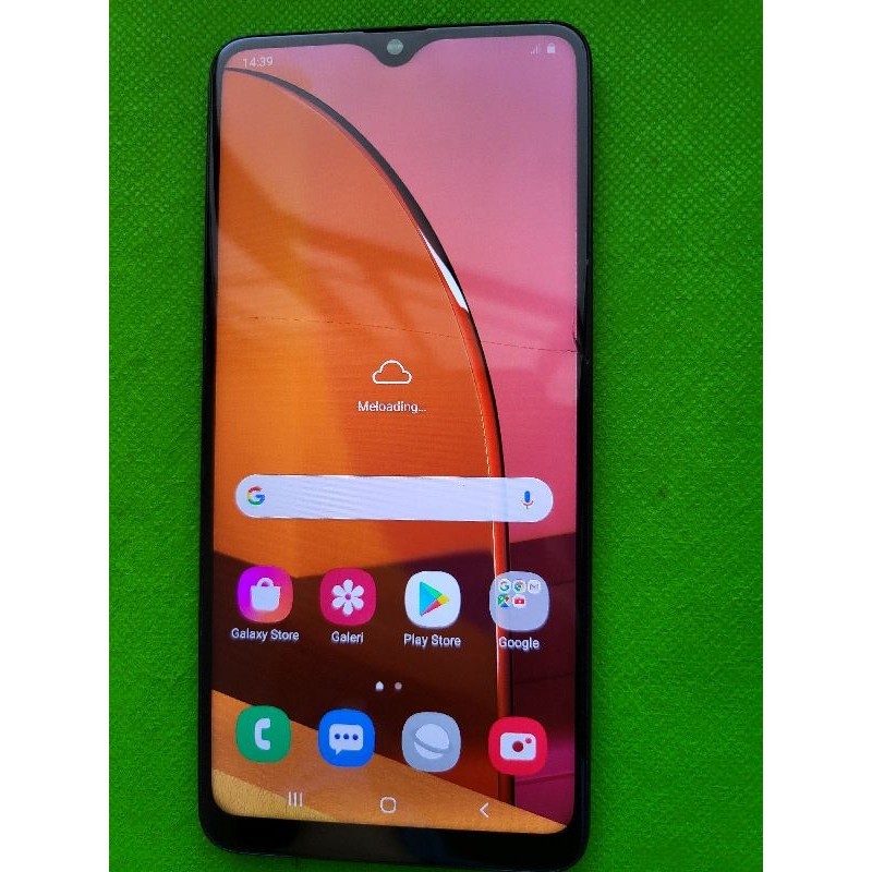 lcd sett Samsung a20s ori copotan minus 09