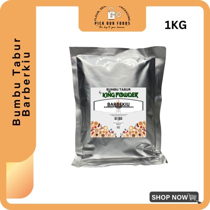 

Ready Bubuk Tabur Barbekiu Bubuk Tabur Barbeque 1kg