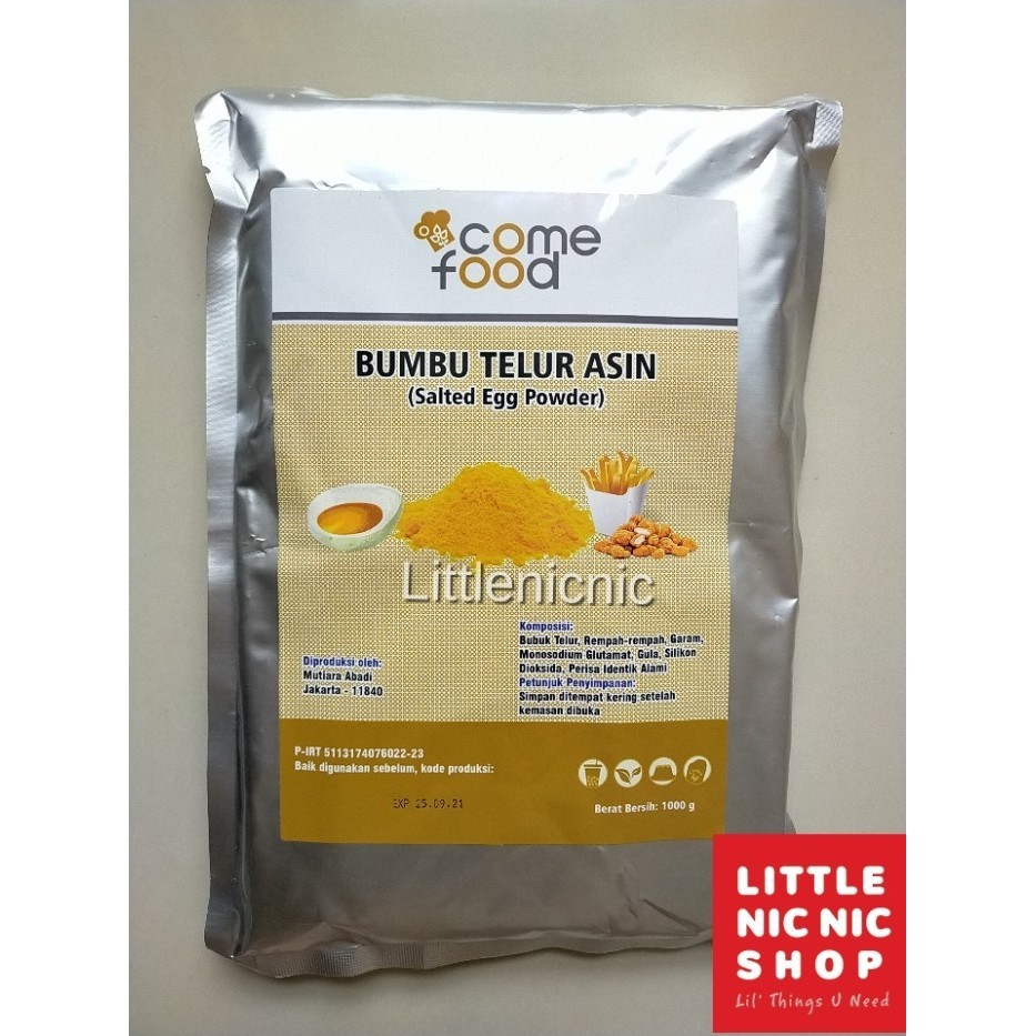 

Ready Come Food Bumbu tabur Telur Asin Salted Egg seasoning powder