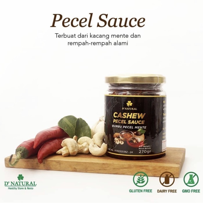 

Ready Bumbu Pecel DNatural Organik 270 mL