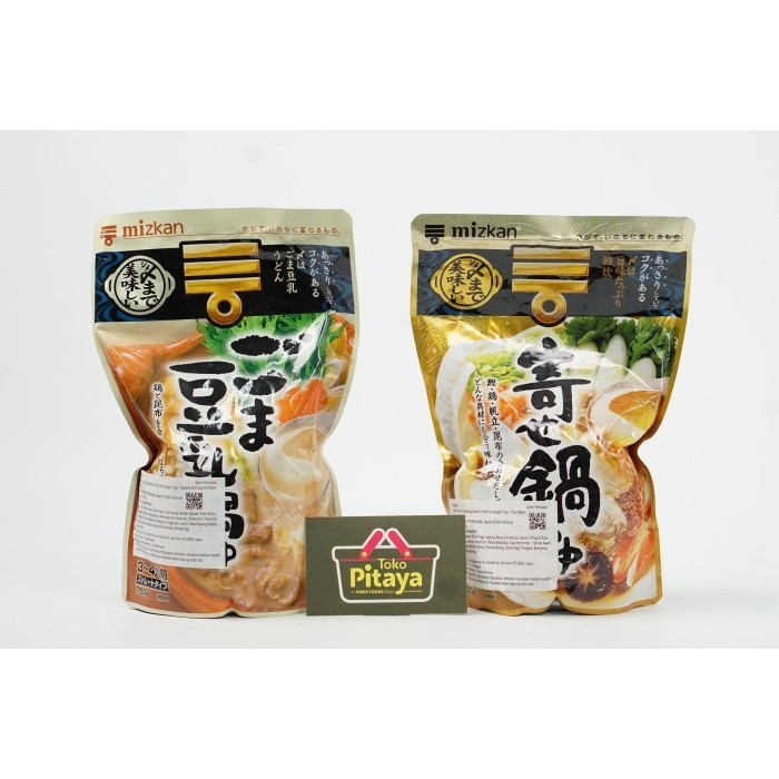 

Ready MIZKAN Sesame & Soymilk - Yose Nabe SOUP 750gr