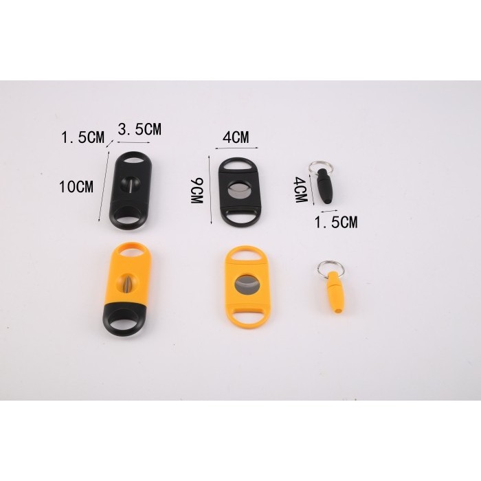 

V Cutter, Straight Cutter, Punch Cutter Key Chain (2 Colors) Set