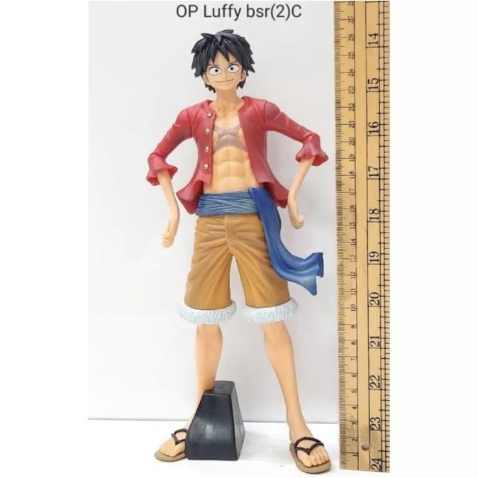 Action figure one piece luffy besar kode c