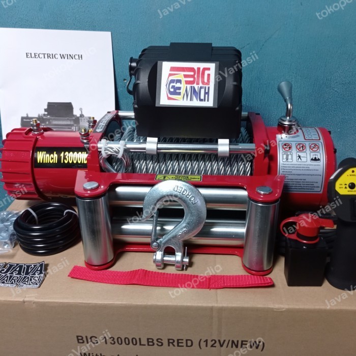 Winch offroad 13000lbs 6ton 12volt Bigwinch warn 4winch DISKON