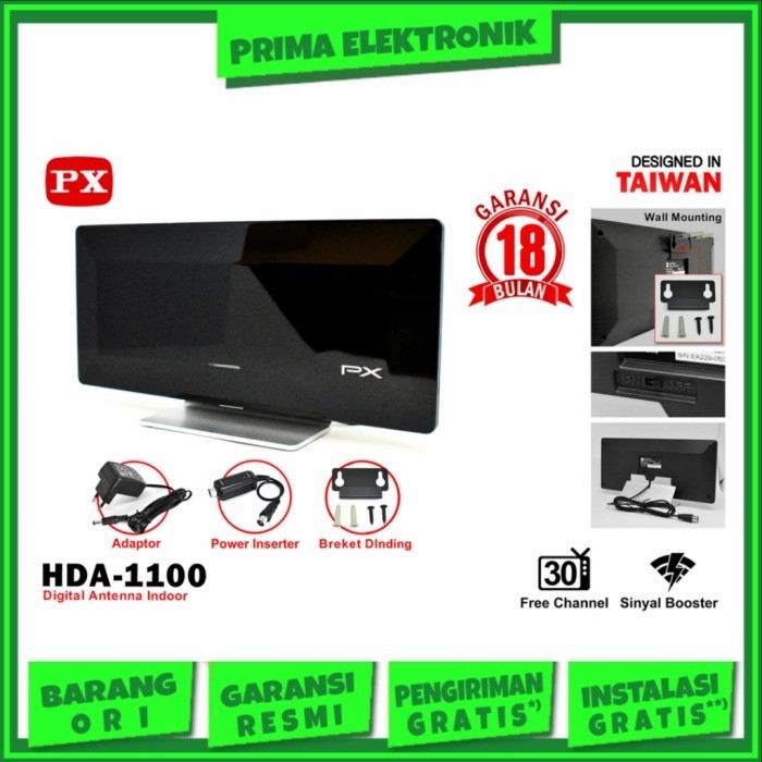 Px Hda1100 Antena Tv Digital Indoor Led Tv Antena Dalam Px Hda 1100